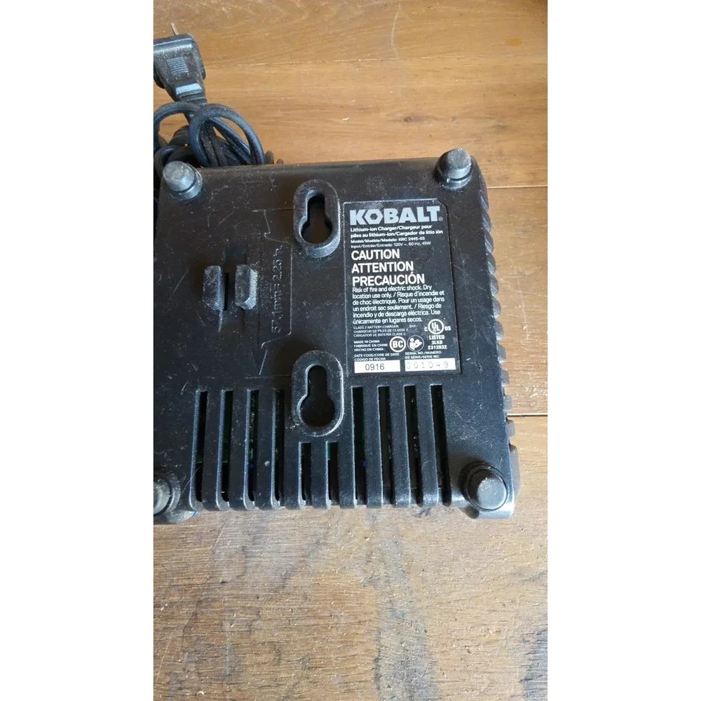 Set of 2 Kobalt 24v Charging Stations